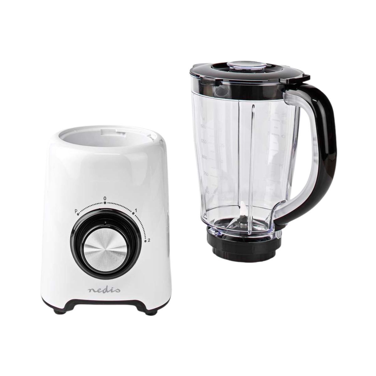Blender à 2 Vitesses 1,5L 800W Nedis - Mathon - 2