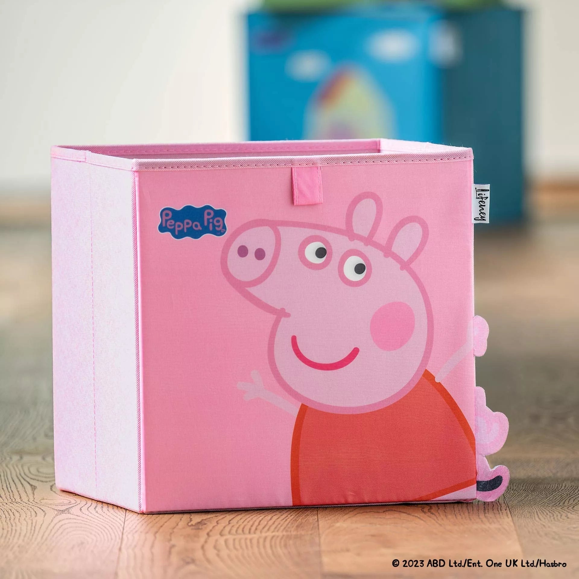 Boîte de rangement rose Peppa compatible Kallax Lifeney Peppa Pig Fackelmann - Mathon - 2