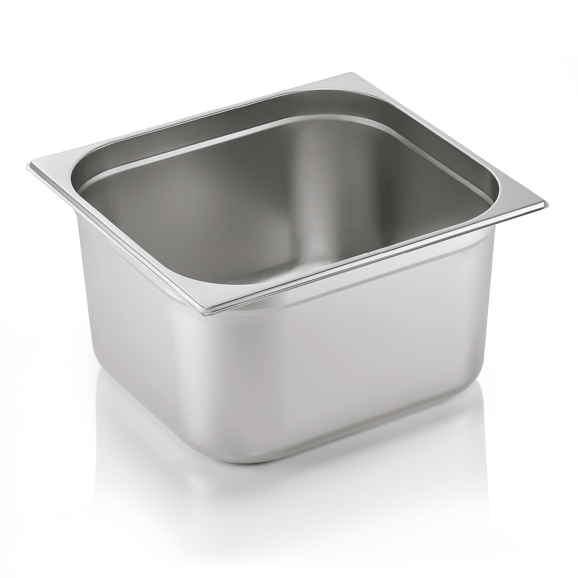 Bac GN 2/3 en Acier au nickel-chrome 18 L H 200 mm - WAS Germany - Mathon