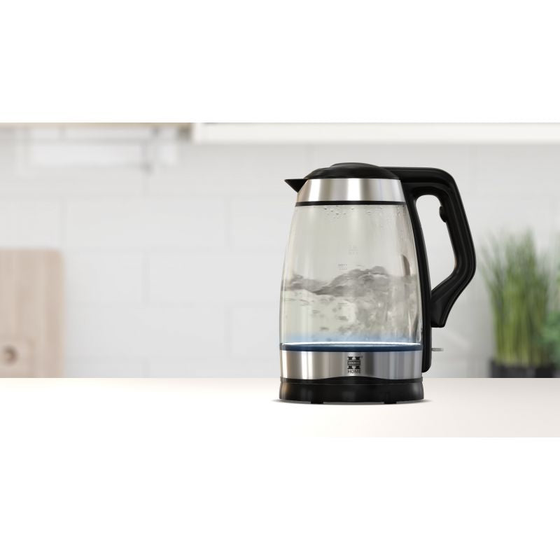 Bouilloire en verre 1.8L 2200W LED Herzberg HG5044 Herzberg - Mathon - 2