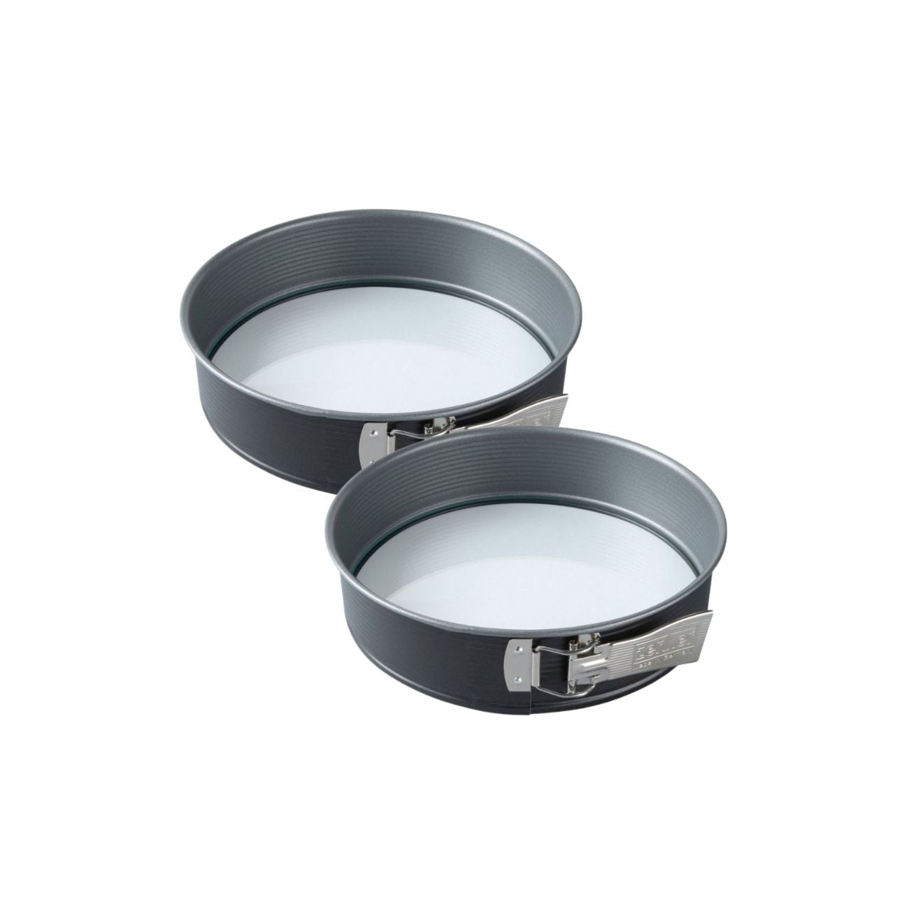 Ensemble de 2 Moules à manqué à charnière fond en verre 26 cm Zenker Energy Zenker - Mathon - 1