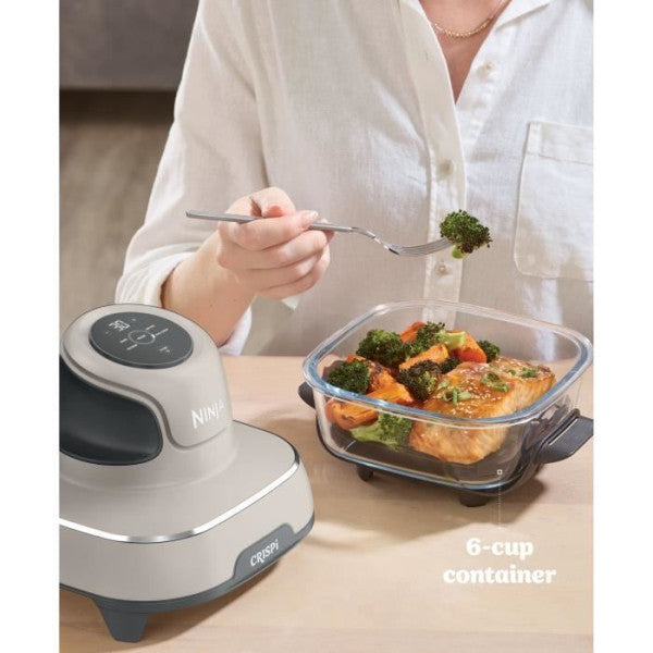 Friteuse Sans Huile Ninja Crispi Airfryer En Verre Fn101eust Beige Ninja - Mathon - 3
