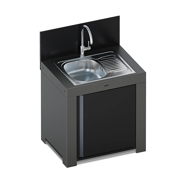 Modulo évier gris cargo et noir ENO - Mathon - 1