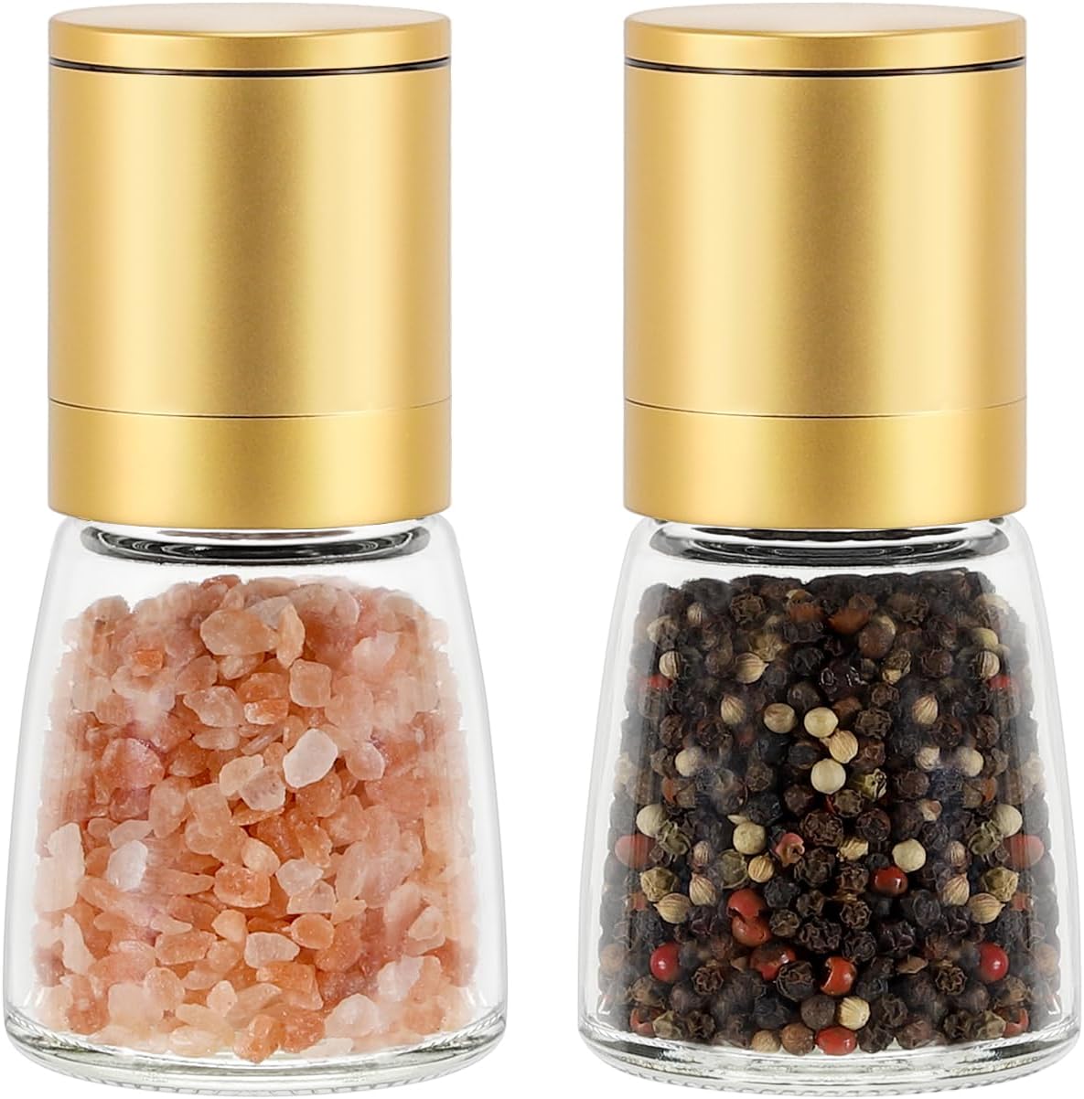 Lot de 2 Moulins à Sel et Poivre avec Noyau en Céramique Vendos85 - Mathon