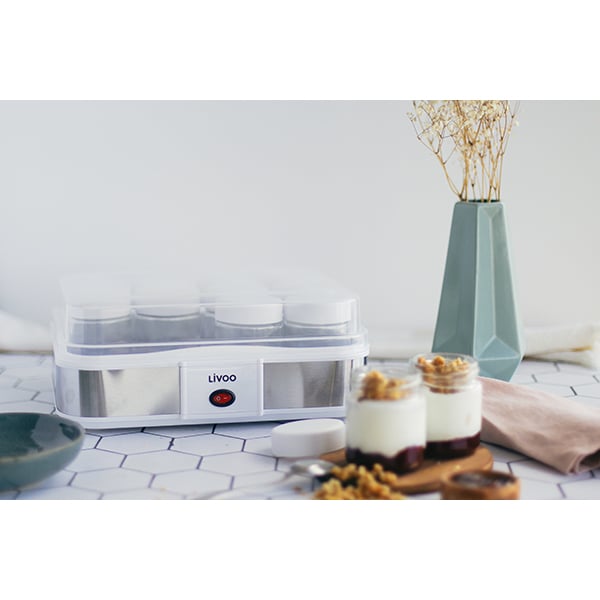 Yaourtière fromagère 12 pots DOP156 Livoo - Mathon - 5