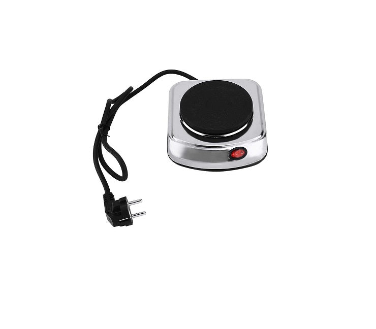 Plaque de cuisson électrique portative 500W gris noir Vendos85 - Mathon