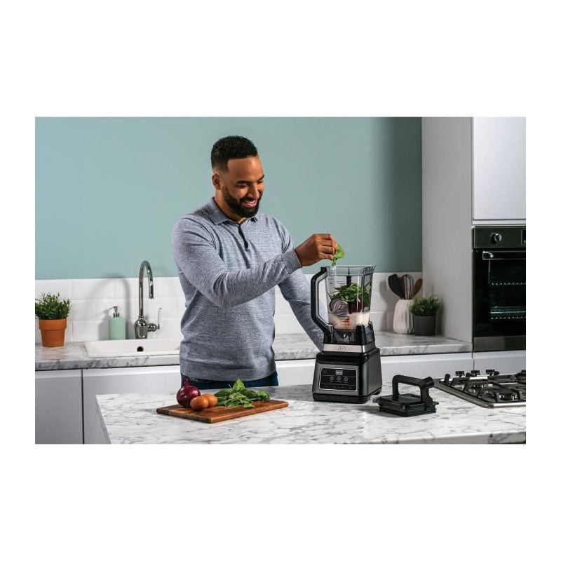 Ninja Bn750eu - Blender 2 En 1  - Bol De 2,1 L - Gobelet De 700ml - 1200 W - Noir Ninja - Mathon - 5