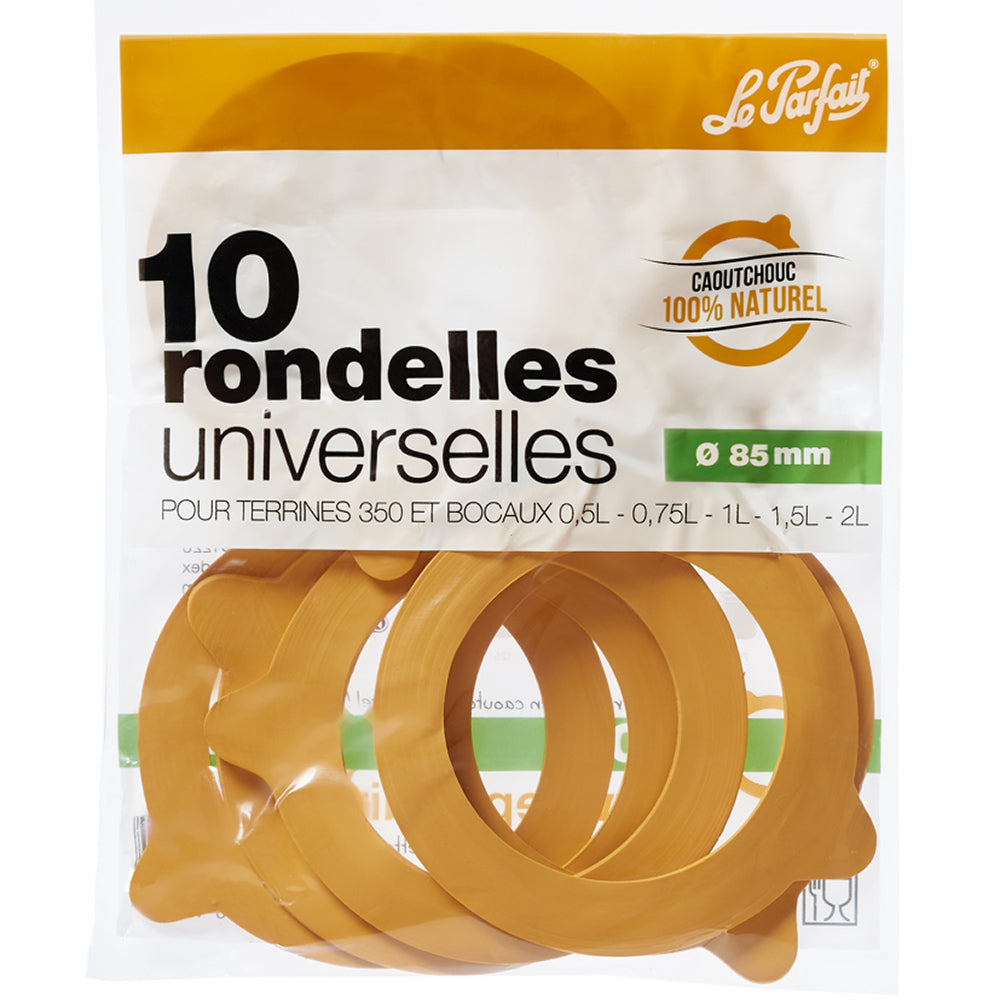 Sachet de 10 rondelles à bocaux 8,5 cm Le Parfait - Mathon - 2