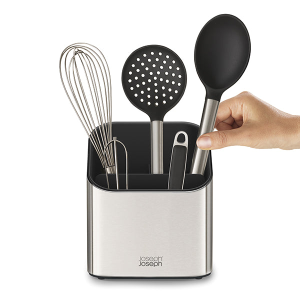 Pot à ustensiles en inox Joseph Joseph - Mathon - 2
