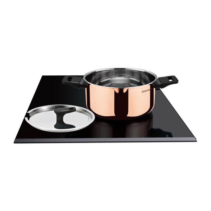 Faitout 24 Cm -   - Am945gt - 3 Couches Triple Action : Cuivre, Aluminium, Inox - Tous Feux Dont Induction Arthur Martin - Mathon - 1