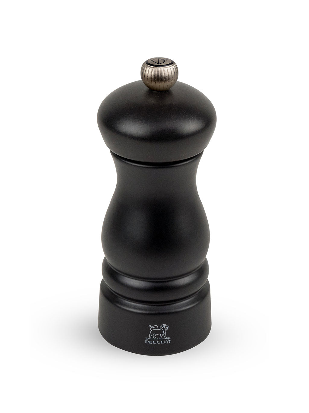 Clermont Moulin à poivre en bois couleur noir mat 13cm Peugeot - Mathon - 1