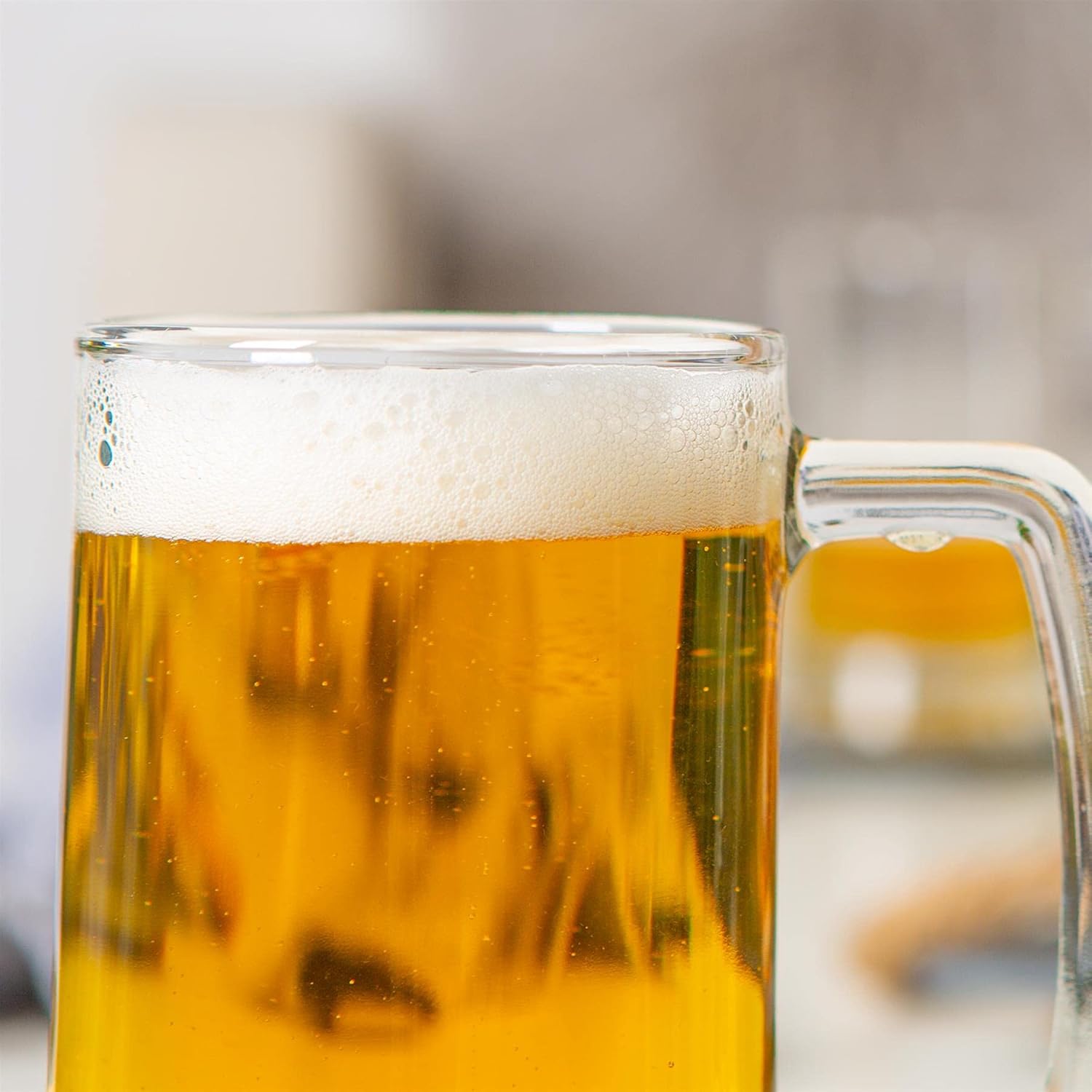 Lot de 6 Chopes à bière en verre, STERN, 51 cl Bormioli Rocco - Mathon - 4