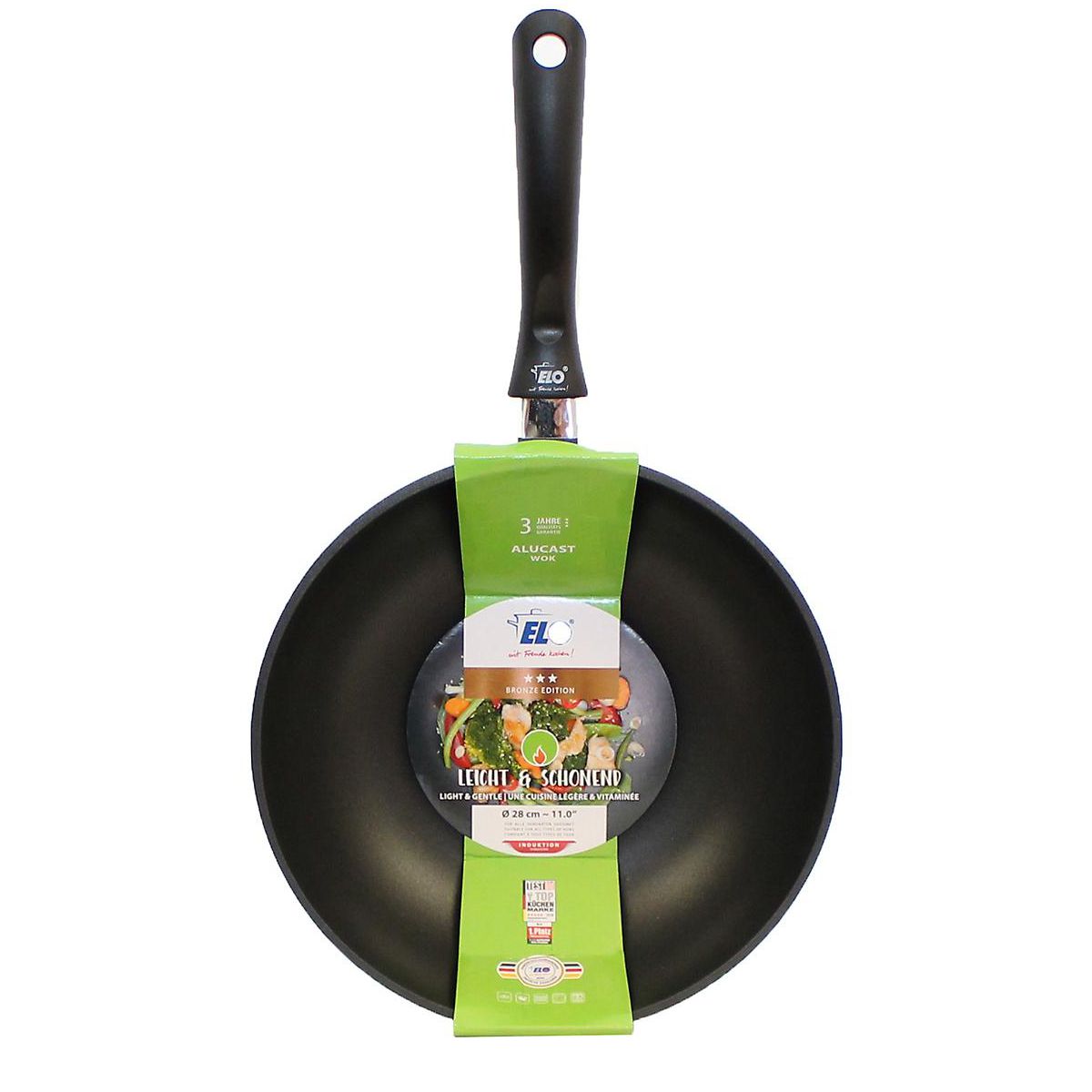 Wok 28 cm  Alucast Elo - Mathon - 6