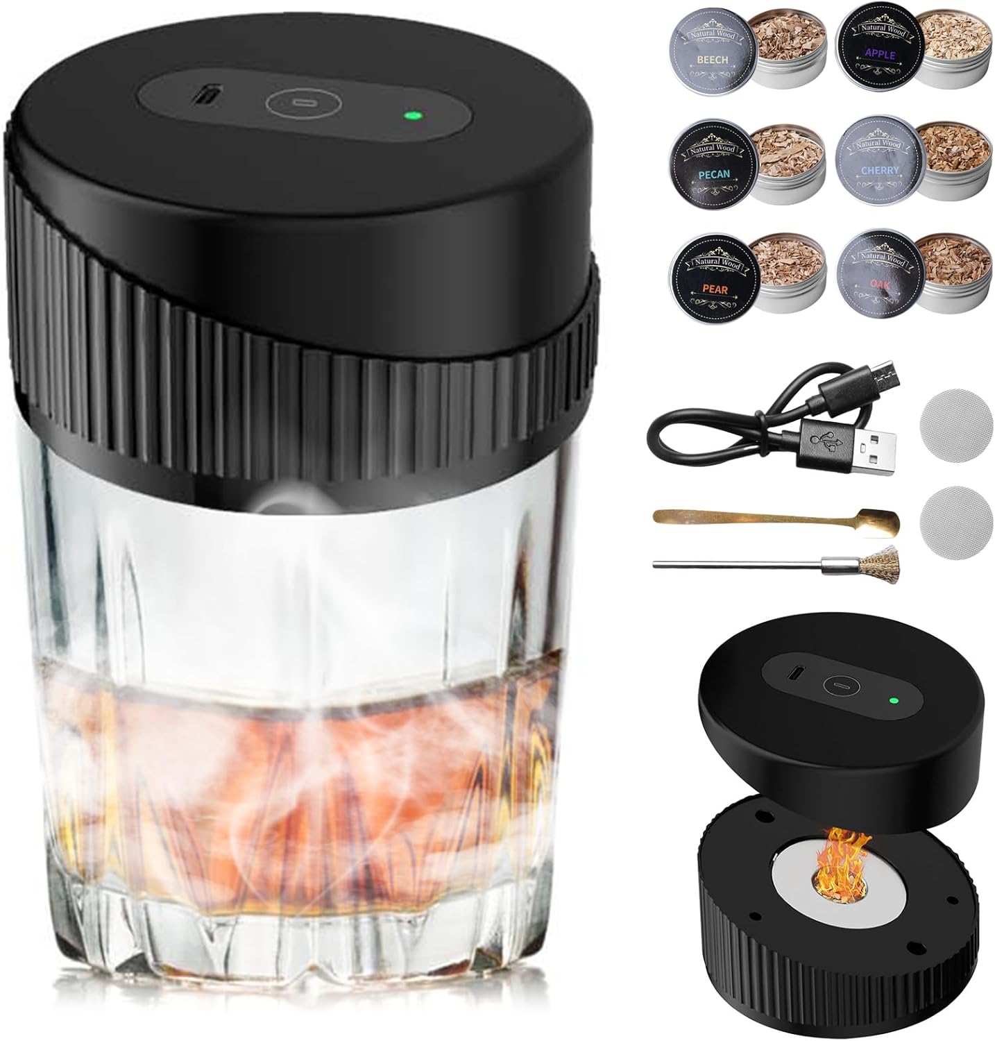 Kit Fumeur Cocktail Électrique USB-C Vendos85 - Mathon