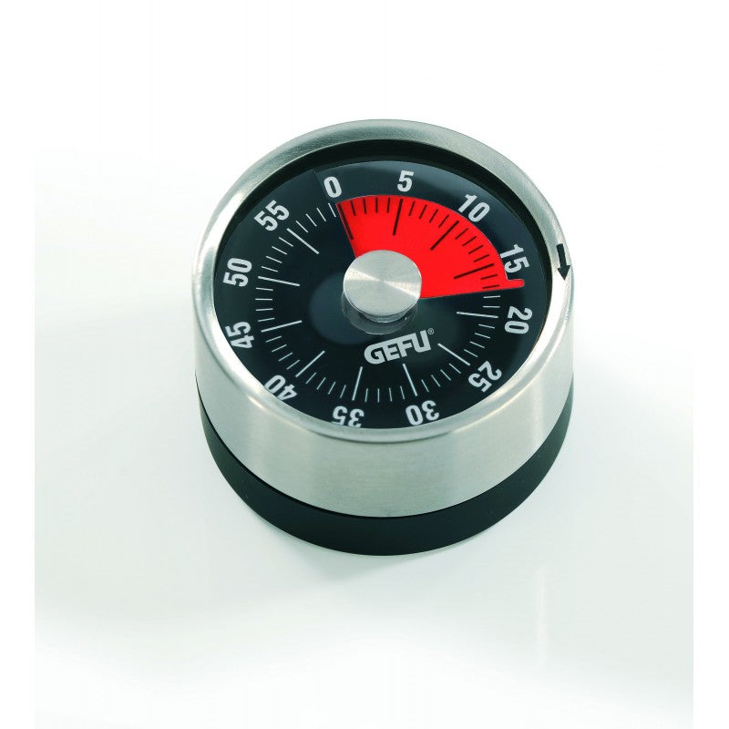Minuteur OPTICO GEFU - Aimanté, Réglable 0-60 Min, Diamètre 61 Mm