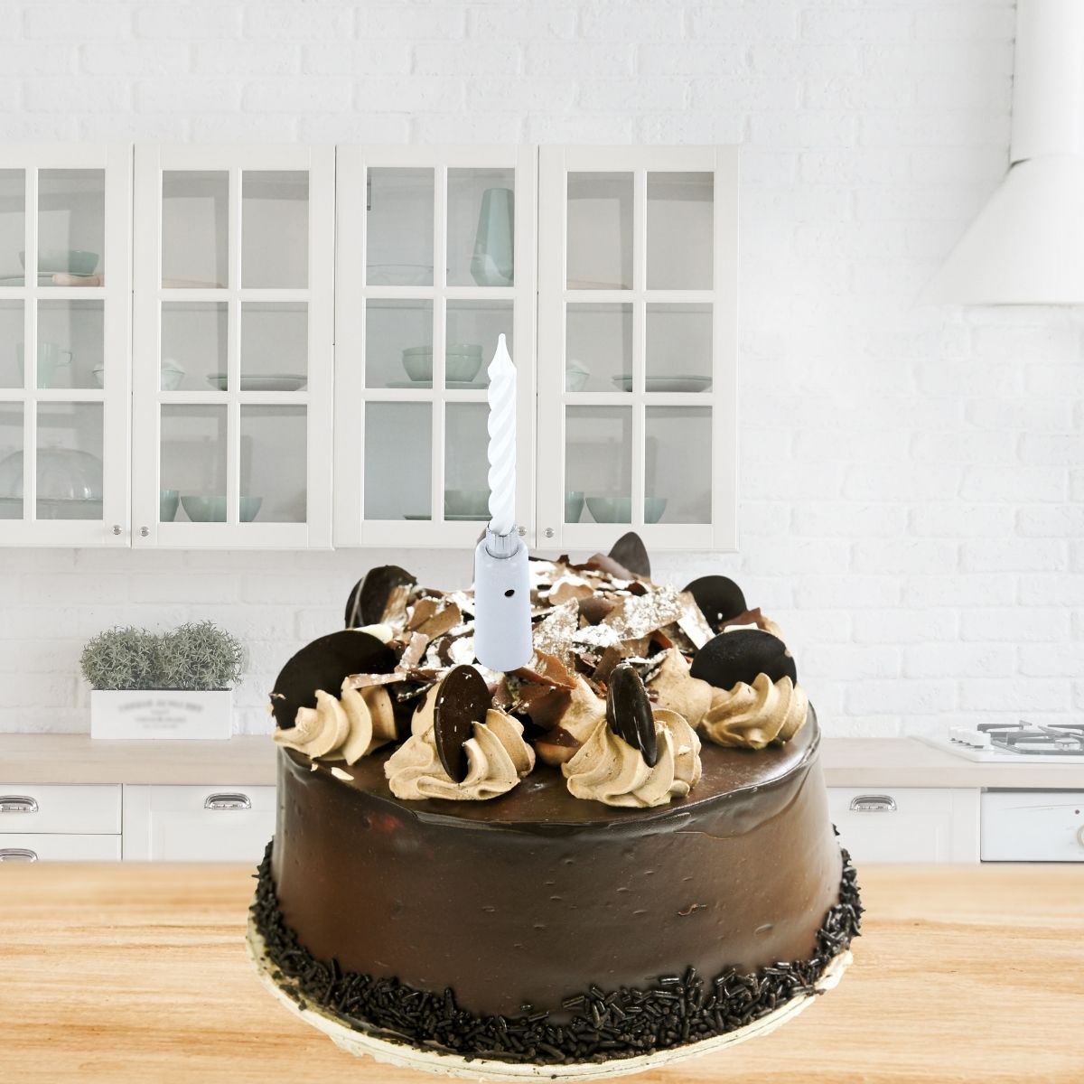 Bougie anniversaire musicale Fackelmann - Mathon - 2