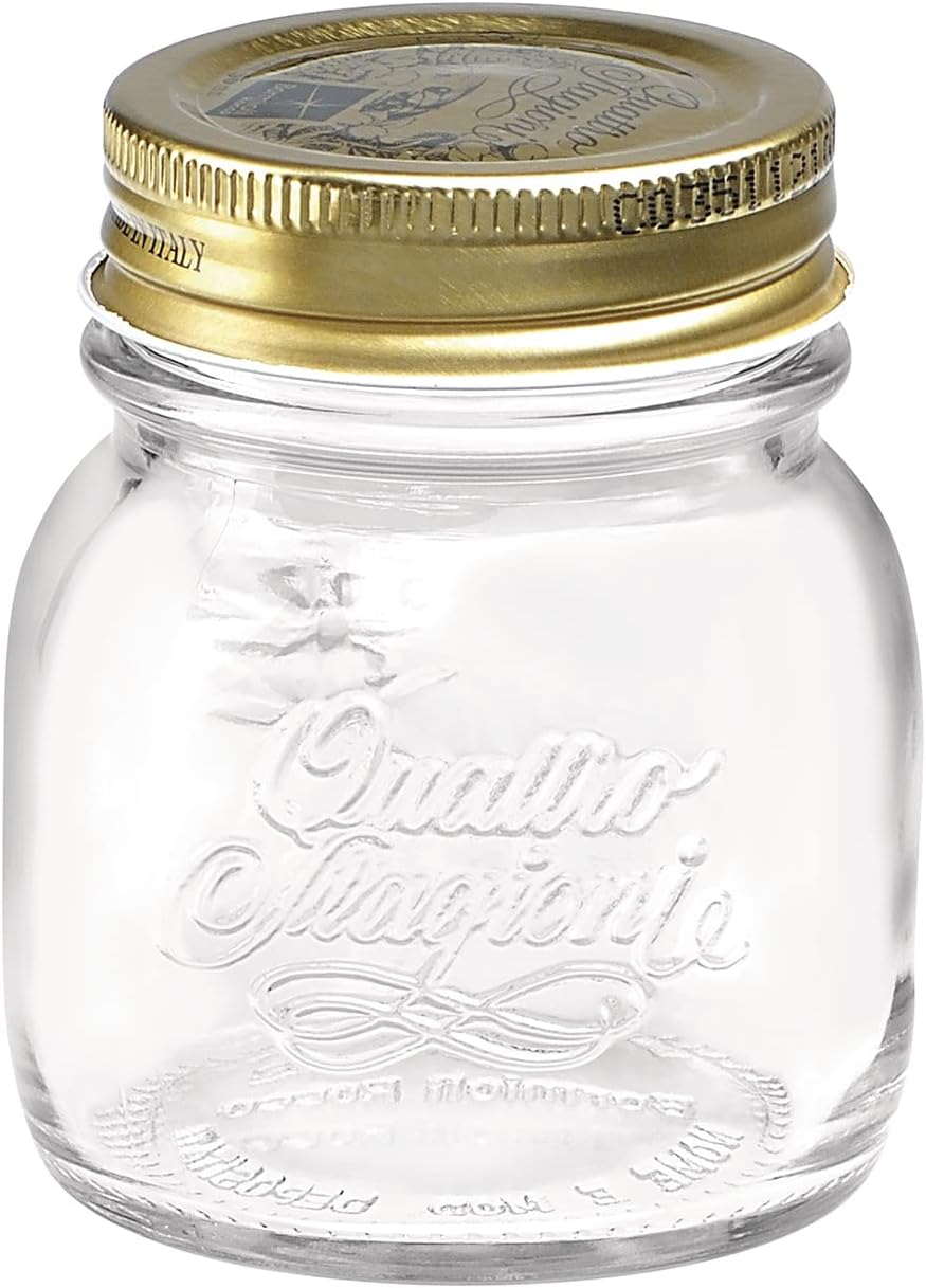 Lot de 12 Bocaux en verre, QUATTRO STAGIONI, 15 cl Bormioli Rocco - Mathon - 1