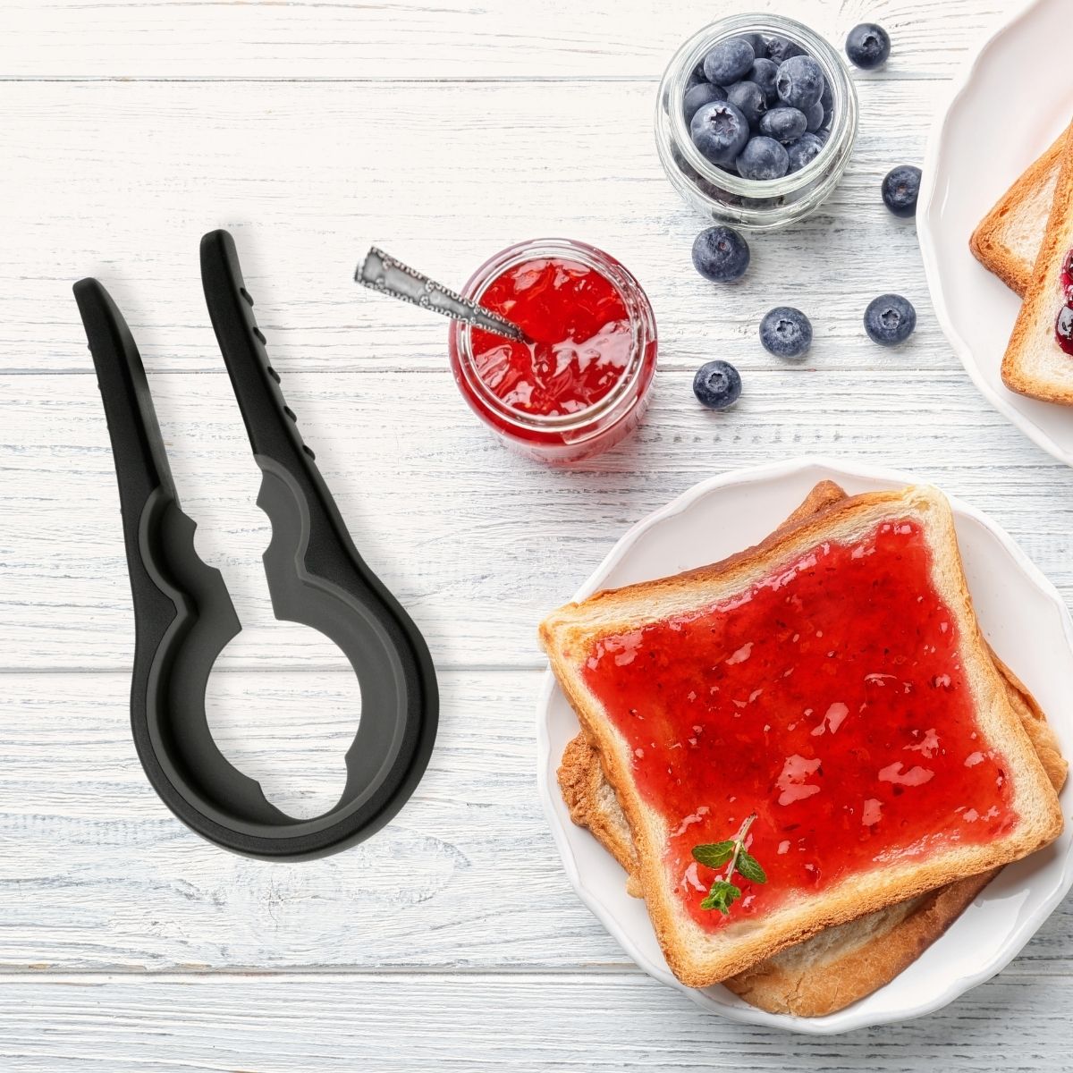 Ouvre bocal universel et bouteilles universel Fackelmann - Mathon - 2