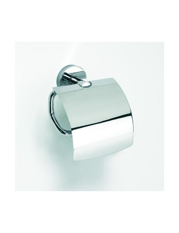 Dérouleur papier toilette OMEGA laiton chromé 14,5x15,5x9 cm Bemeta - Mathon - 4