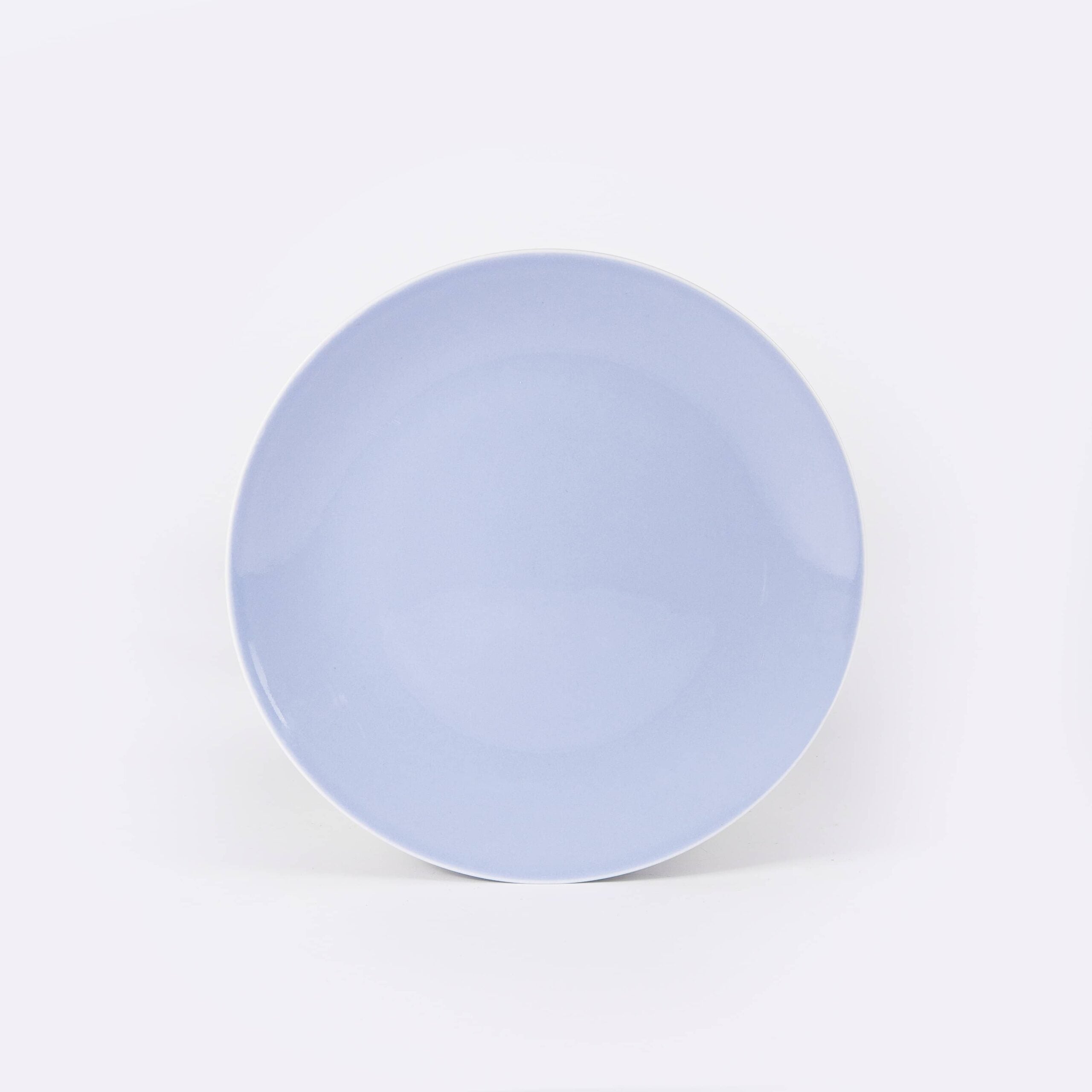 Assiette plate ronde 25cm bleu OGRE La Fabrique - Mathon - 1