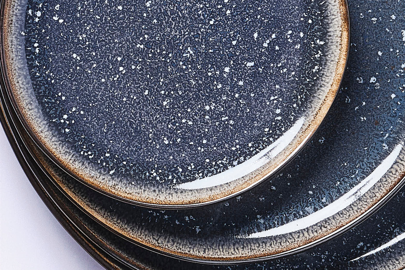 Assiette IRIS Ø16cm - 6 pièces - Bleu nuit Björn - Mathon - 5