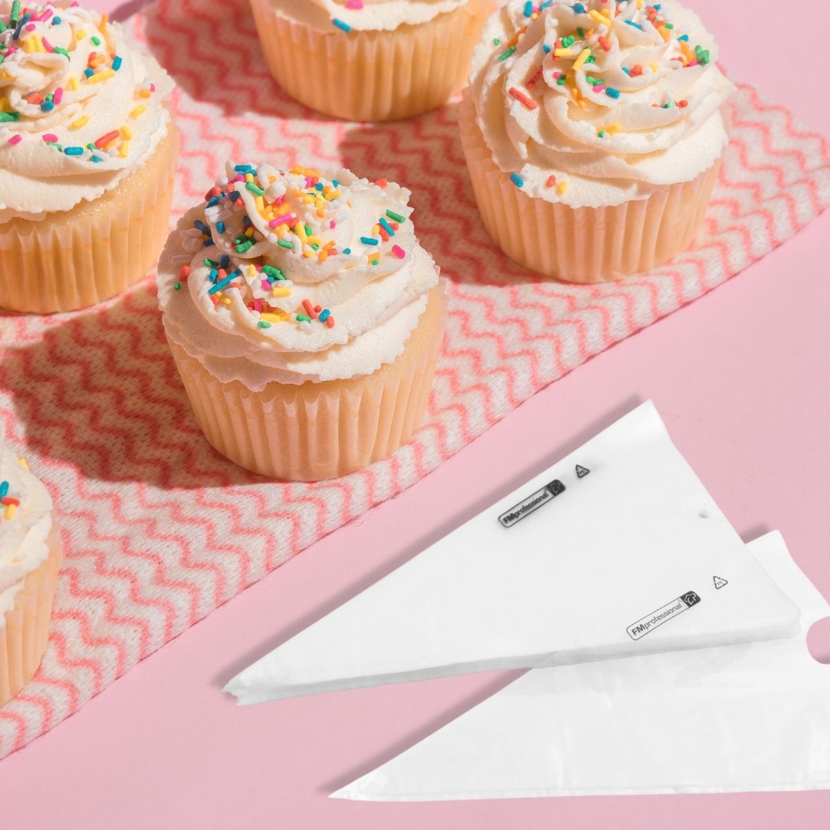 Lot de 100 poches à douille jetables 50 cm FM Professional - Mathon - 2