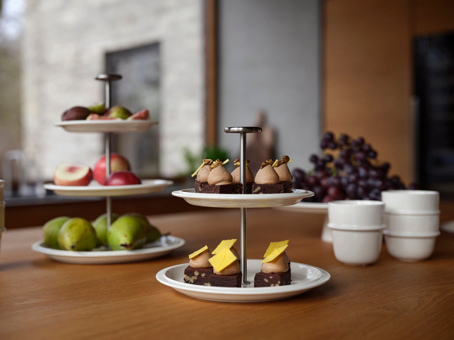 Tasse de café EAU en porcelaine Blanc cassé Zone Denmark - Mathon - 6