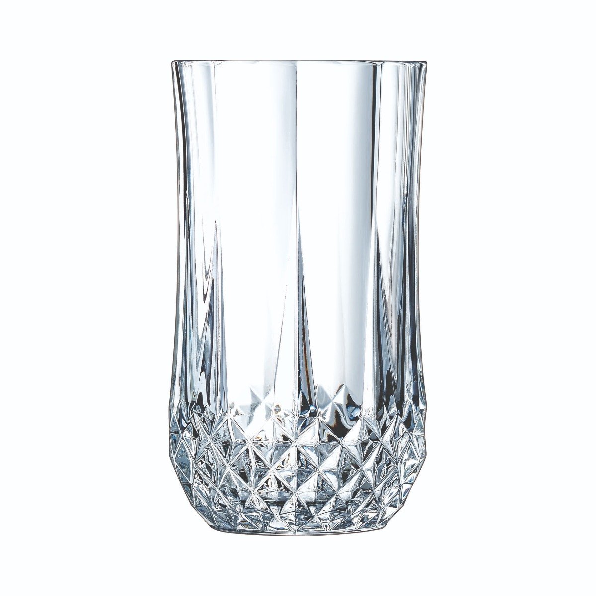 Ensemble 18 pièces, verres à pied et verres à eau Longchamp - Cristal d