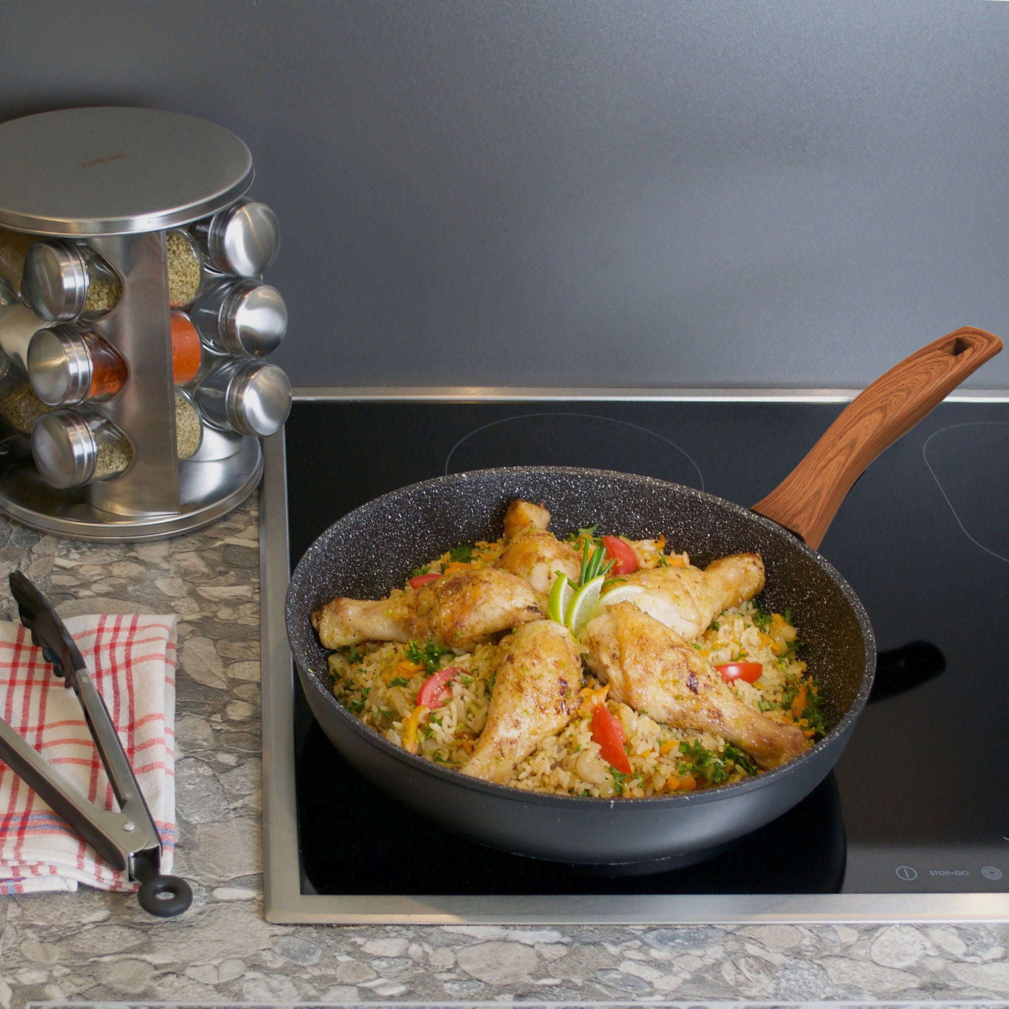 Back to Nature Sauteuse 24 cm Stoneline - Mathon - 3