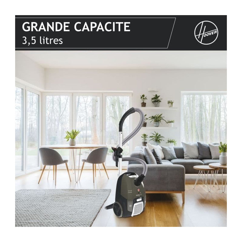 Aspirateur Traineau Sac -   Telios Extra Txl20pet - 700 W - 3,5 L - 69 Dba - Spécial Animaux Hoover - Mathon - 2