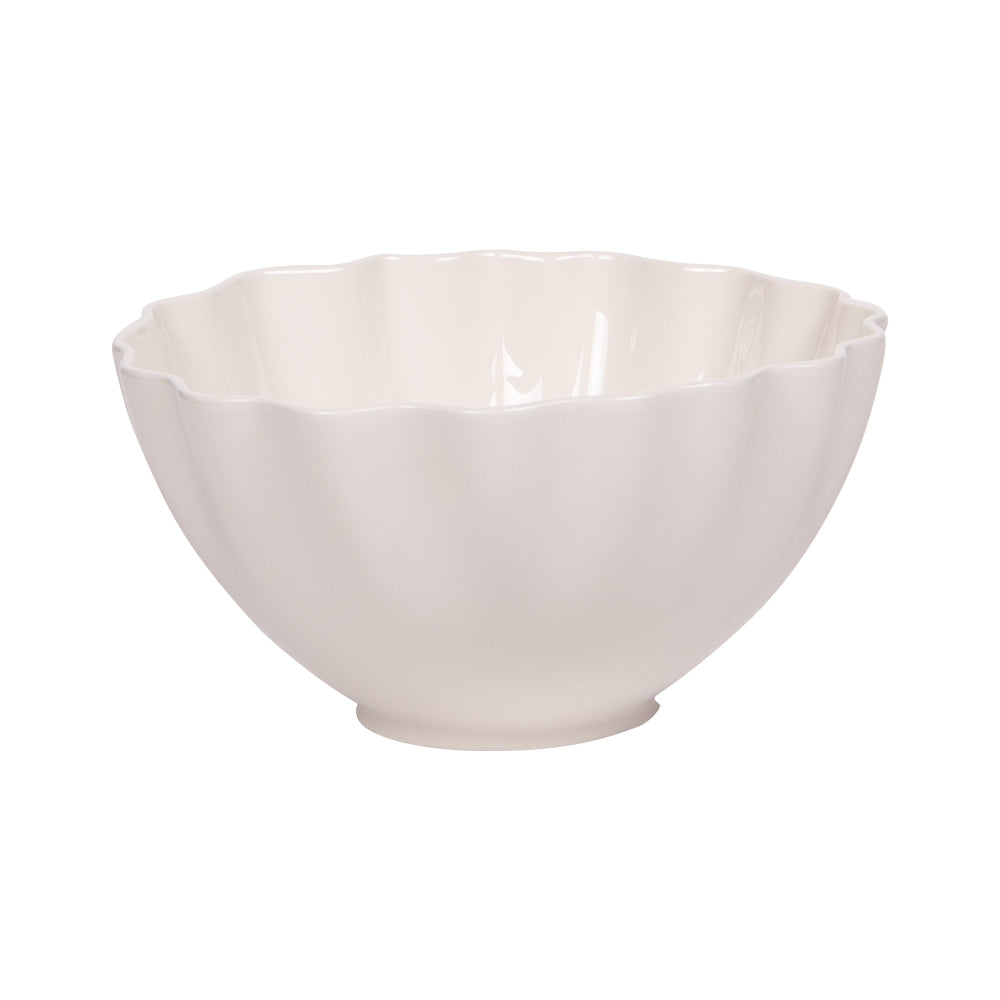 Saladier beige Agra 23x12 cm Table passion - Mathon - 1