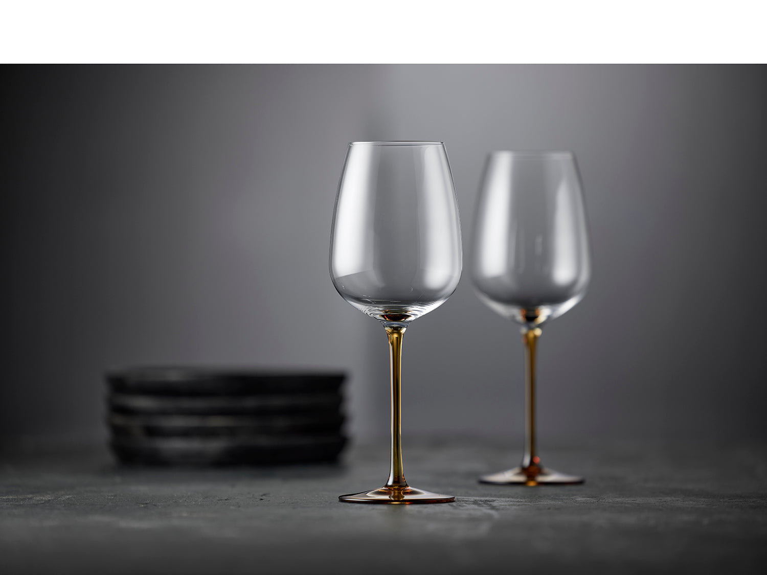 Set de 4 verres à vin VIENNA Ambre Lyngby Glas - Mathon - 5