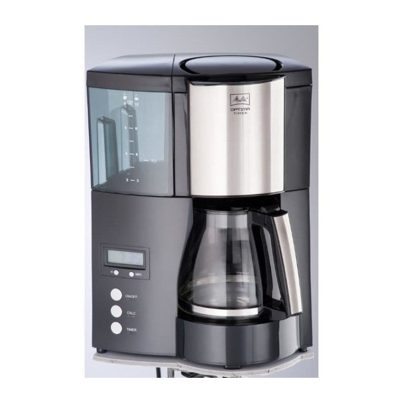 Melitta 100801 Cafetiere Filtre Programmable Optima Timer - Noir Melitta - Mathon - 2
