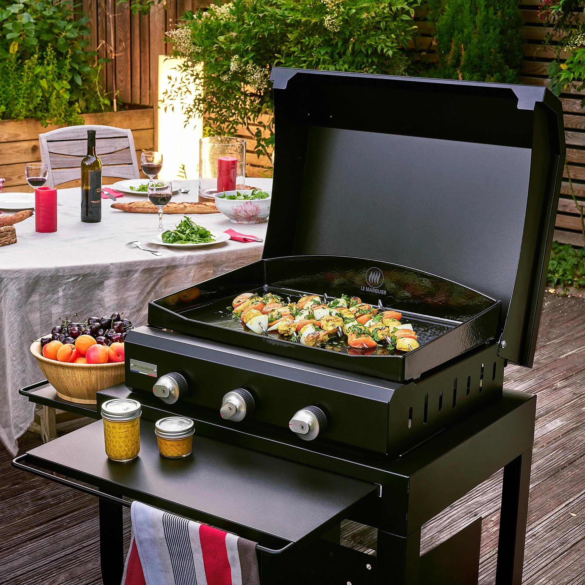 Desserte Exclusive Ingenieuse Acier Noir Le Marquier - Mathon - 3