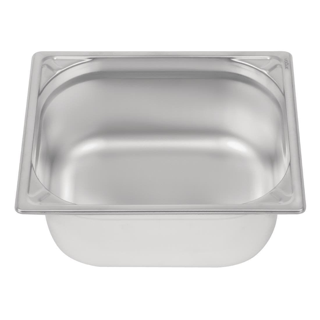 Bac Gastro Inox 18/10 GN 1/2 - H 150 mm - Vogue - Mathon - 3