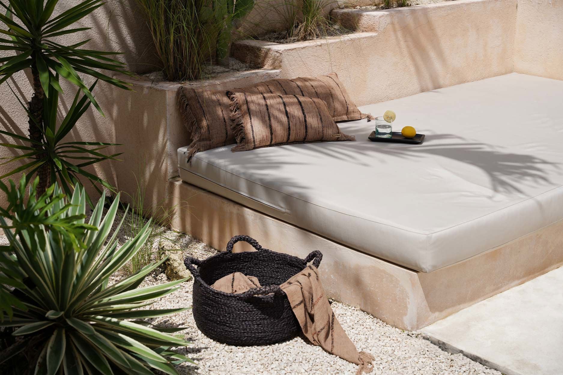 Paniers Les Quatre Mains - Noir - L Bazar Bizar - Mathon - 4