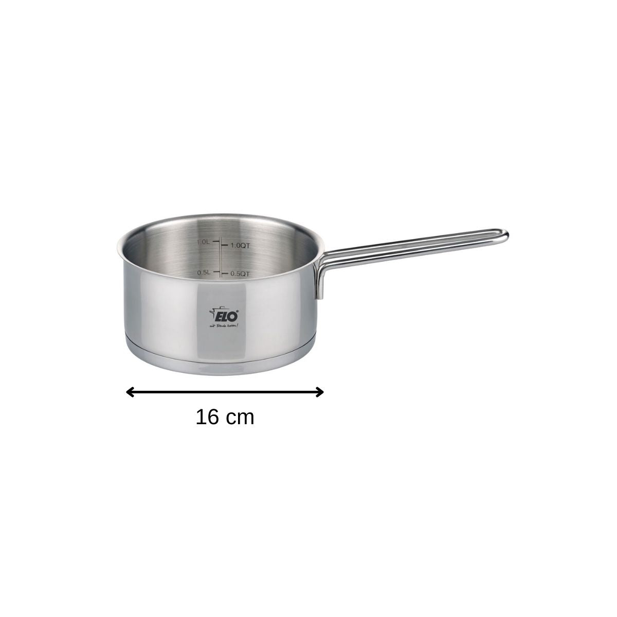 Casserole en inox 16 cm capacité 1,3 litres  Citrin Elo - Mathon - 3