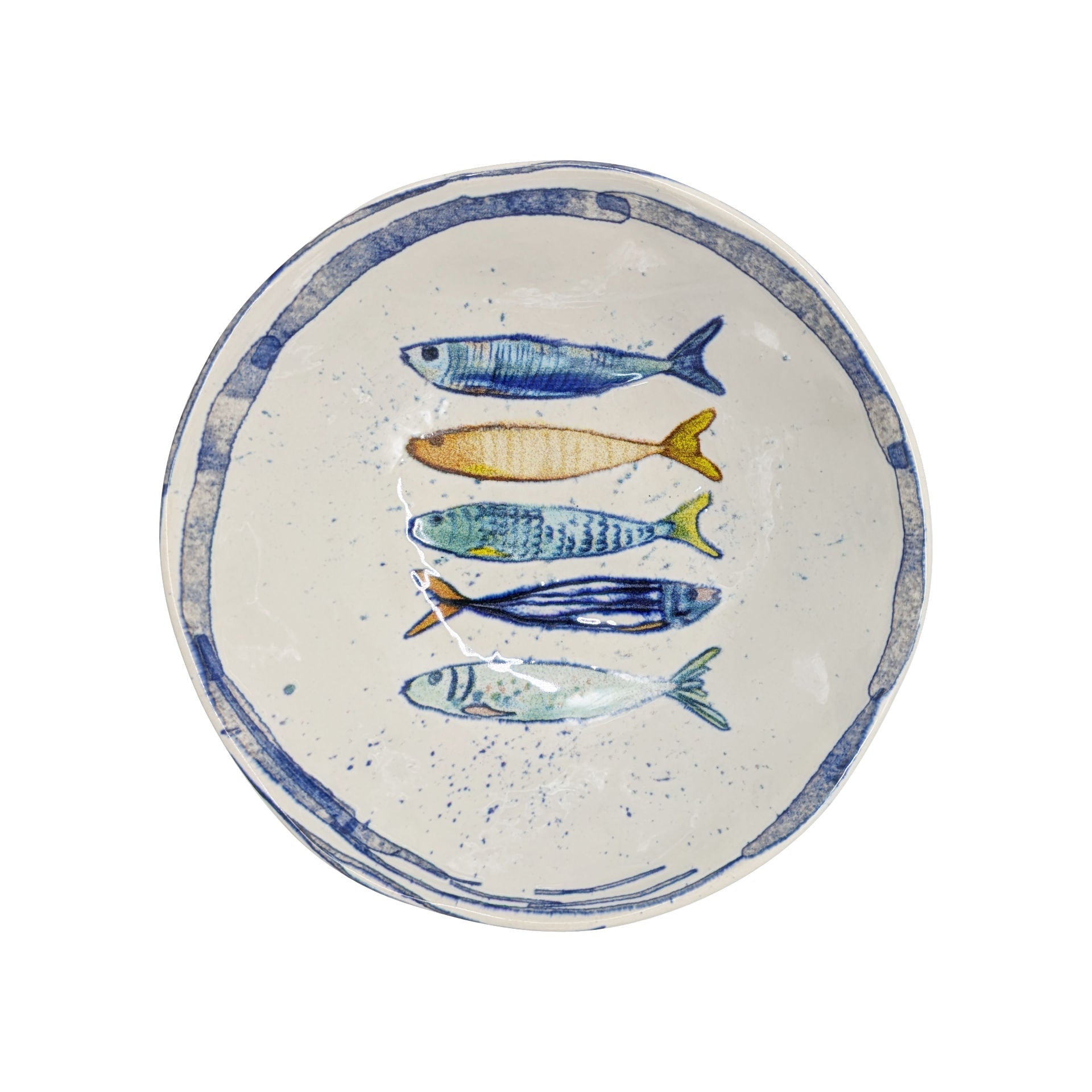 6 coupelles 16cm Peixe La Mediterranea - Mathon - 2