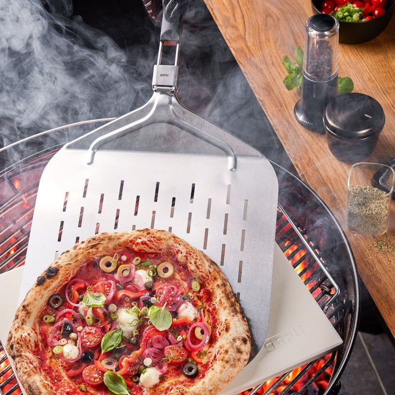 Pelle à pizza Slide 32cm en acier inoxydable Gefu - Mathon - 5