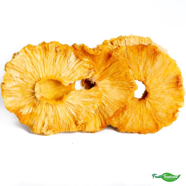 Ananas séché en rondelles Bio - Origine Cameroun - 1 kg - Mathon