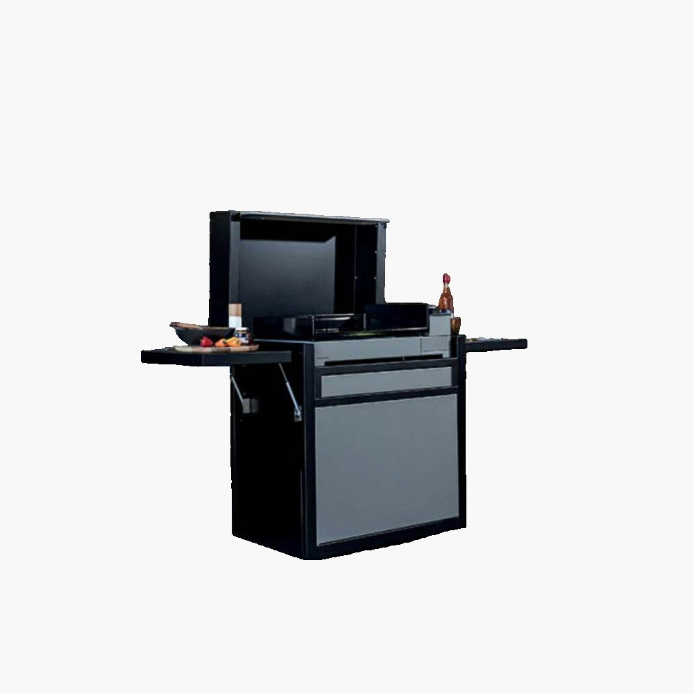 Couvercle plancha sur chariot Forge Adour Premium 60 acier Forge Adour - Mathon - 2