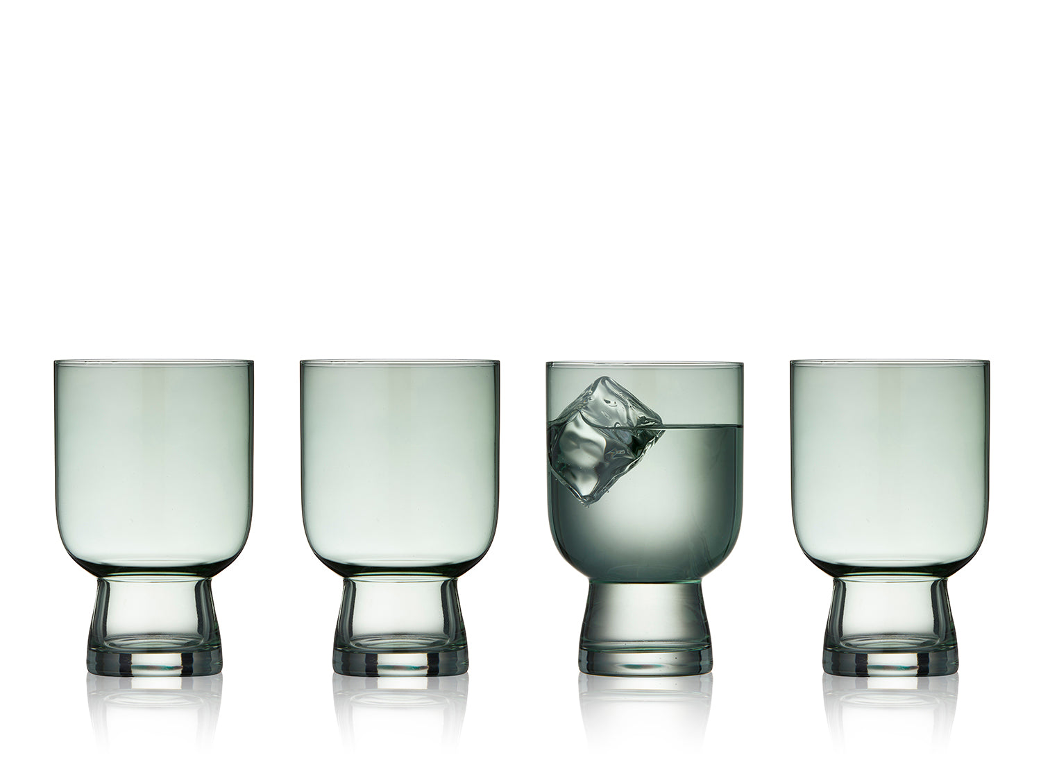 Set de 4 verres à eaux SORRENTO Vert Lyngby Glas - Mathon - 1