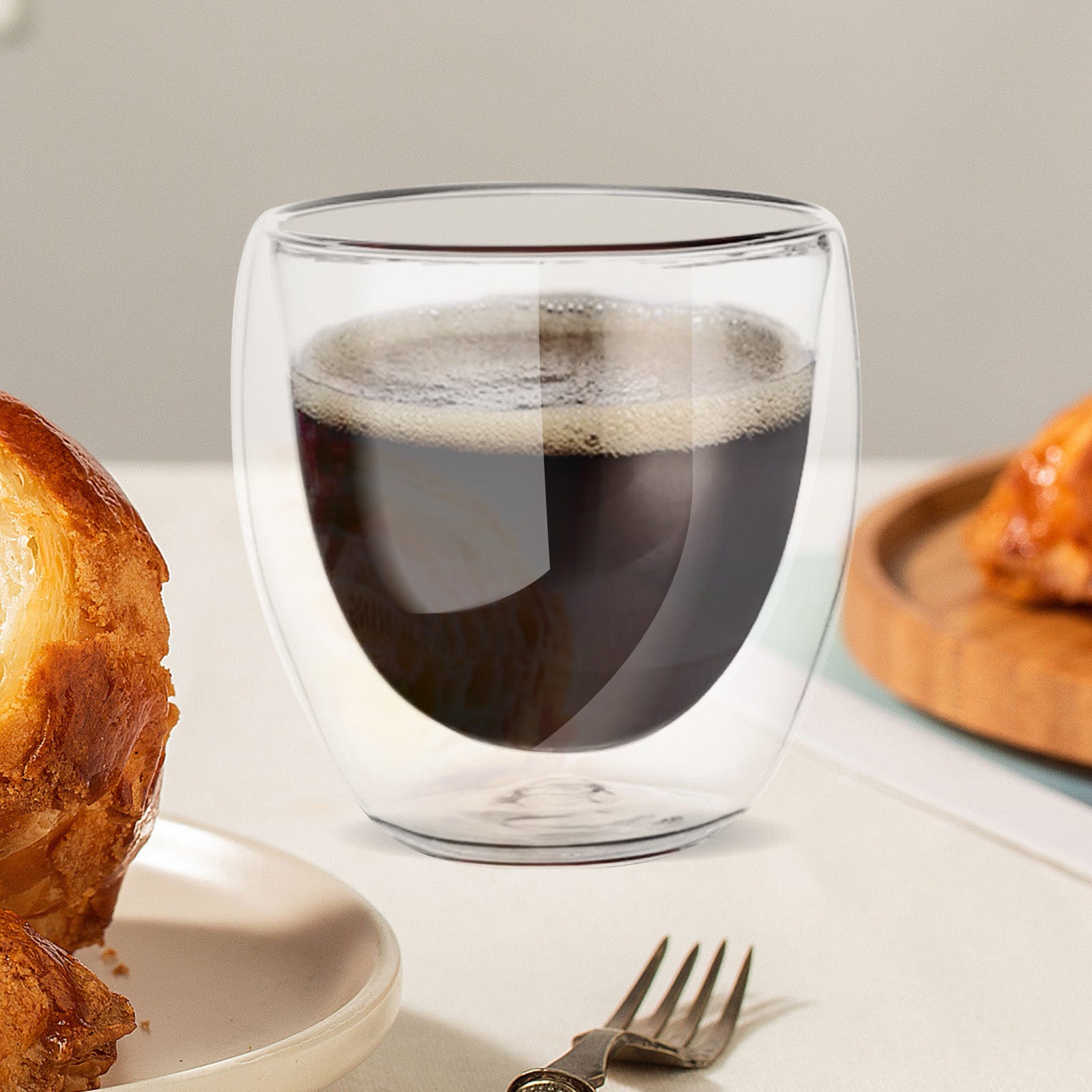 Paire de Verre à Café 250ml Cheffinger - Mathon - 2