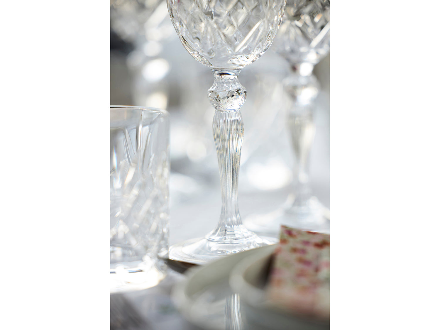 Set de 4 verres à vin rouge MELODIA 27cl Transparent Lyngby Glas - Mathon - 3