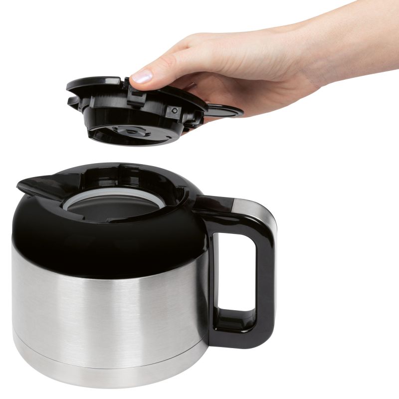 Machine à café thermos 1,2L Clatronic KA3805-Inox/Noir Clatronic - Mathon - 2