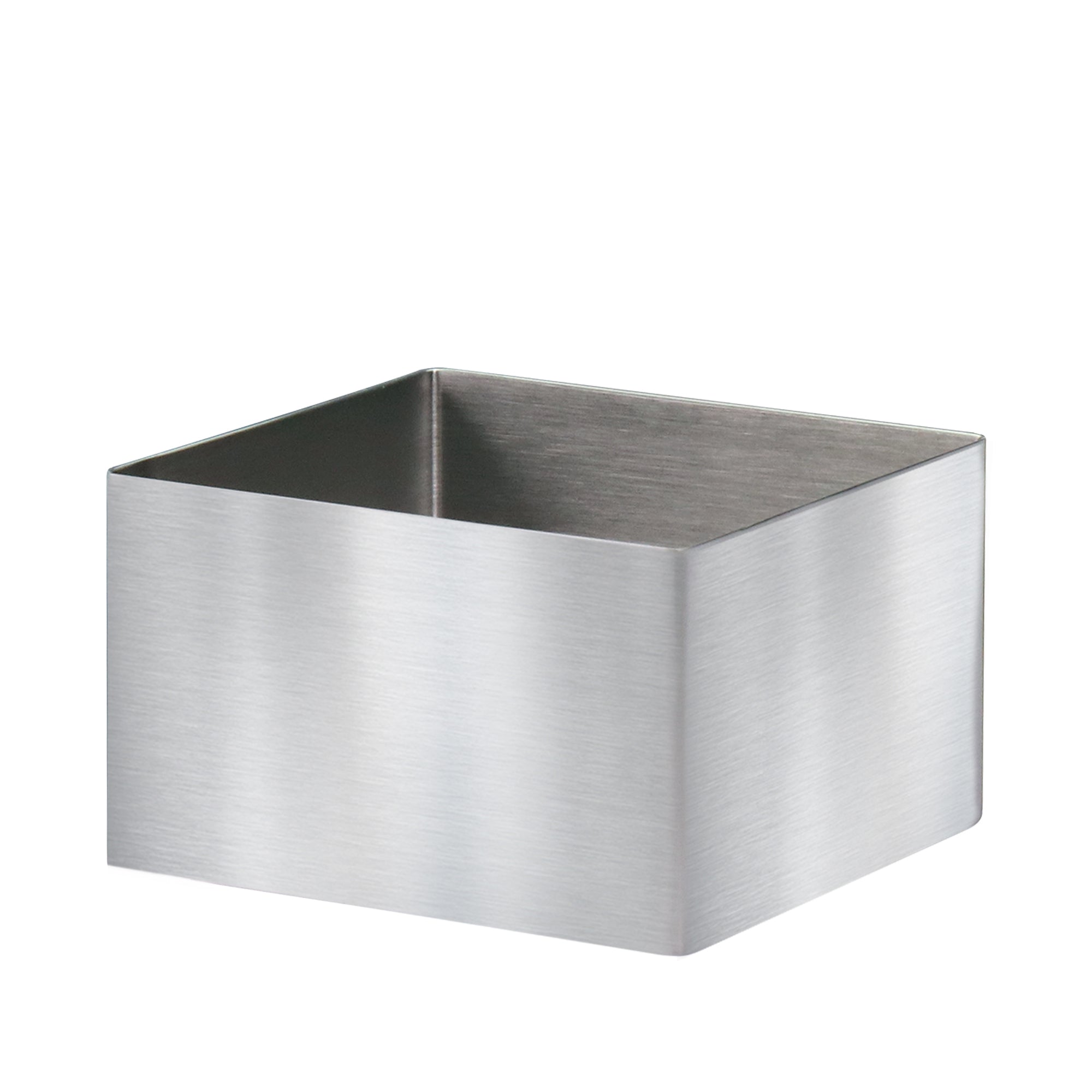 Anneaux à dessert et à manger, 8 pièces, acier inoxydable, 6 anneaux, 1 levier, 1 poinçon, carré Stoneline - Mathon - 5