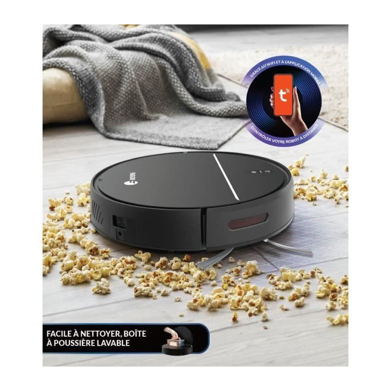 Fgr200 - Aspirateur Robot Connecté 3 En 1 - 80 Min - 12 W - 600 Ml - Noir Fagor - Mathon - 3