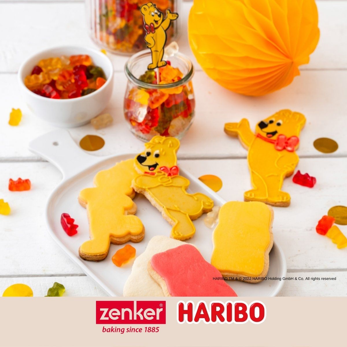 Lot de 2 emporte-pièces nounours Zenker par Haribo Zenker - Mathon - 6