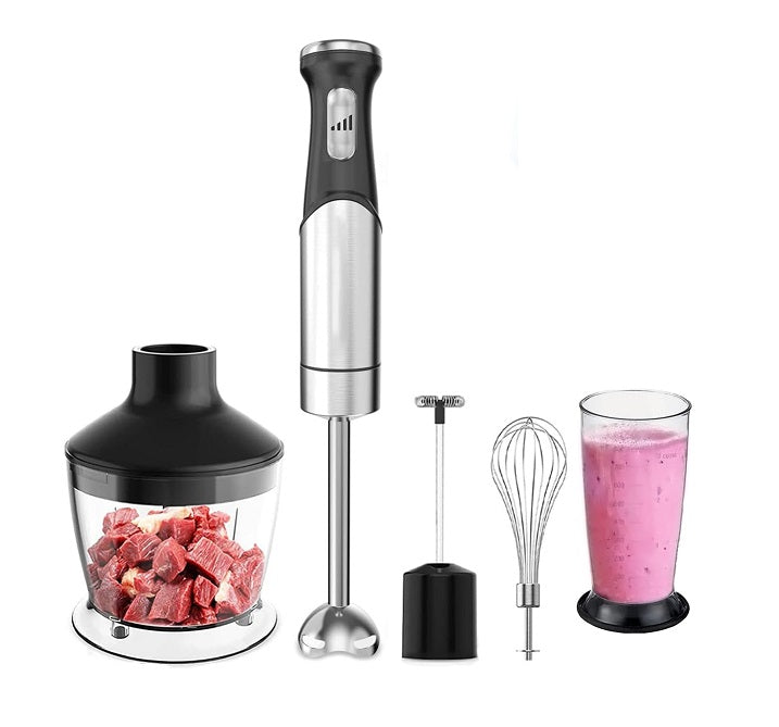 Mixeur Plongeant 5 en 1 1200W gris noir Vendos85 - Mathon