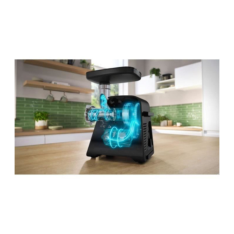 Hachoir A Viande   Série 6 Mfws650b - 500 W - 3,5 Kg/mn - 3 Grilles De Hachoir - Noir Bosch - Mathon - 3